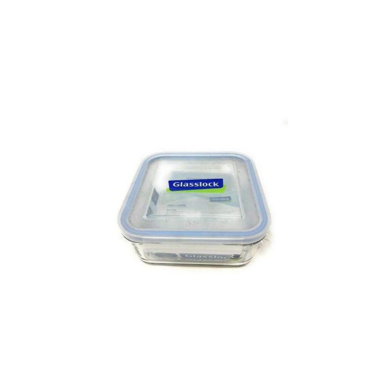 GLASS LOCK 900ml Square Food Container, 1 EA