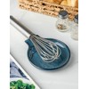 Seyatoo Ceramic Spoon Rest for Stove Top, Spoon Holder for