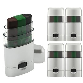 4 Packs Camouflage Face Paint Camo Face Paint Stick Hunting Face Paint Camo Paint for Hunting, Black, Brown, Green