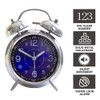 MTSDM Analog Alarm Clock, Loud European Bedside Alarm Clock, Twin
