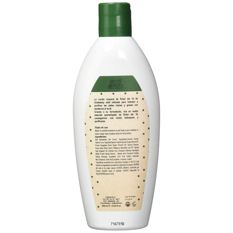 Ecobeauty Locion Te Ecocert Bio 300 ml Ecobeauty 1er Pack