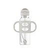 Dr. Brown's Milestones Narrow Sippy Straw Bottle, Spill-Proof with 100%