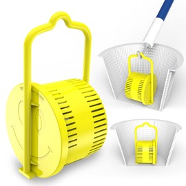 (Updated) The Skimmie Happy Tab: Chlorine Dispenser for Pool Skimmers – May Hold 1 or 2 (3" Chlorine Tabs) *Depending on Manufacture Production Variances – Durable Chlorine Holder