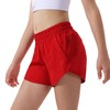 Aurefin Girls Athletic Shorts, Quick Dry Running Shorts for Kids
