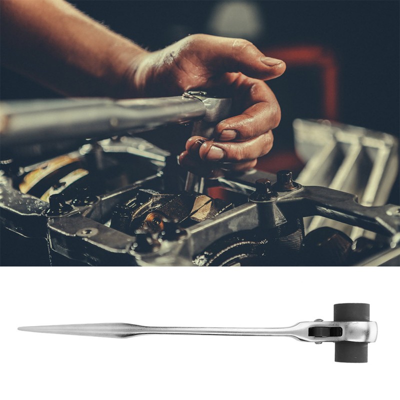 CR V Steel Tip Tail Ratchet Wrench Repairing Tool Mechanical