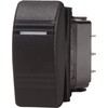 Blue Sea Systems 8287 Contura OFF-ON DPST Switch, Black