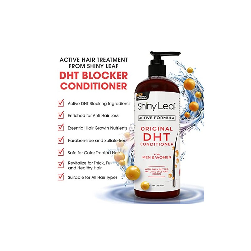 DHT Champú y acondicionador para la pérdida de cabello con