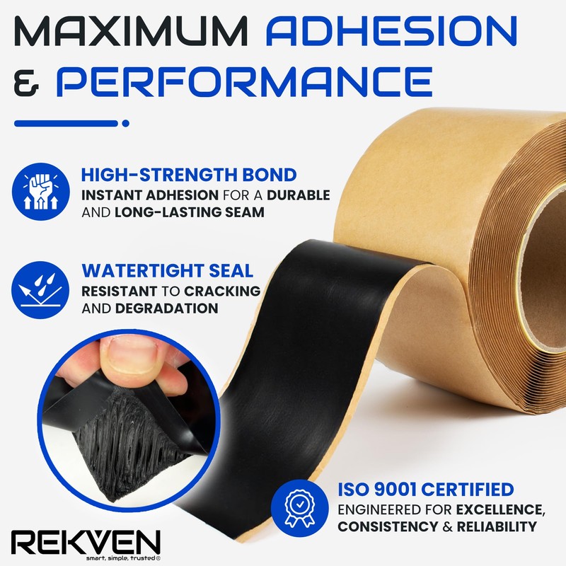 Pond Liner Seam Tape Kit - 30 Feet x 3