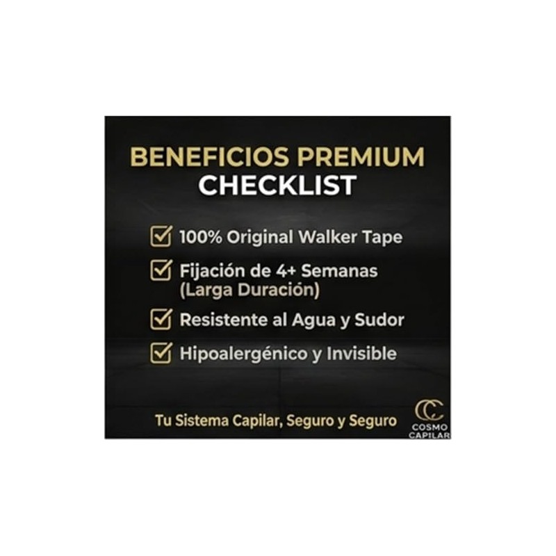 KIT Solvente C22 + Cintas Ultra Hold semicurvas Walker Tape