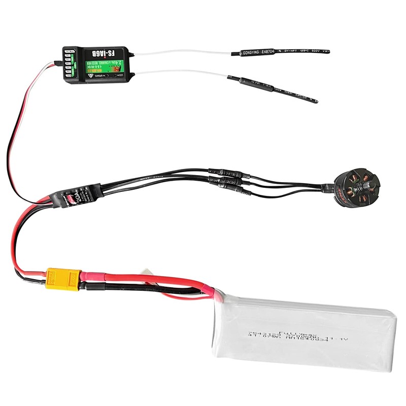 HAWK'S WORK Brushless Electronic Speed Controller, 20A Brushless Motor Electronic