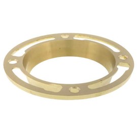 Over 4" Lead Deep Seal Brass Closet Flange Ring
