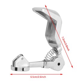 Luatoxry Glass Tube Cutters, Zinc Alloy Glass Tube Cutting Tool, Portable Small Glass Pipe Cutter for Cutting 0.12inch Thickness and 1.57inch Diameter Glasses Tubes, Silver