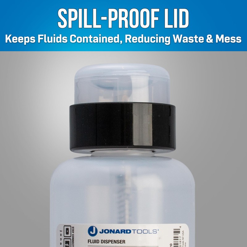 Jonard Tools FD-220 Fluid Dispenser for Isopropyl Alcohol and Other