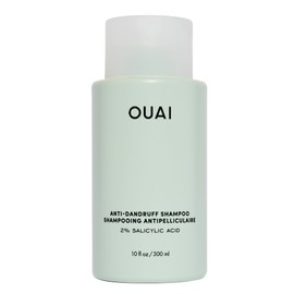 OUAI Anti Dandruff Shampoo - Soothing Salicylic Acid Shampoo for Flaky, Dry and Itchy Scalp - Reduces Itching, Redness and Irritation - Sulfate Free Scalp Care (10 Fl Oz)