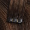 Caliee 16 Inch Long Weft Tape in Hair Extensions 50G