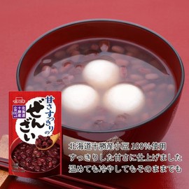 Ichibiki Zenzai Refreshingly Sweet Zenzai 150g (Pack of 6), 100% Hokkaido Azuki Red Bean Soup, Japanese Sweets Wagashi made from Hokkaido Tokachi Red Beans, Additives Free, MADE IN JAPAN
