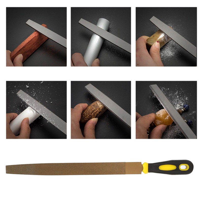 6'' to 12'' Braze Diamond Files Rasp Flat for Hard