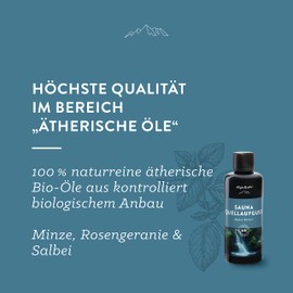 AllgäuQuelle Sauna Fragrance Infusion with [100% Organic Oils] Various Fragrances - The Sauna Oil Concentrate for Real Sauna Fans (100 ml (Pack of 1), Source Infusion)