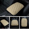 Unbranded Universal Car Center Console Cover Mat PU Leather Car