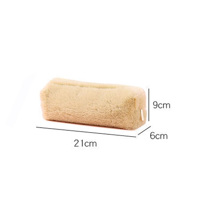 Anevous Pack of 1 Soft Plush Pencil Case, Fluffy Pencil