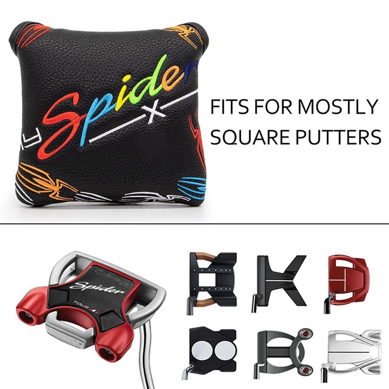 Golf Headcover Putter Cover Mallet Odyssey 2 Ball Tailor Made