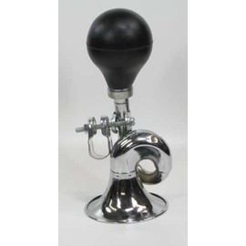 Posthorn Bicycle Horn Chrome