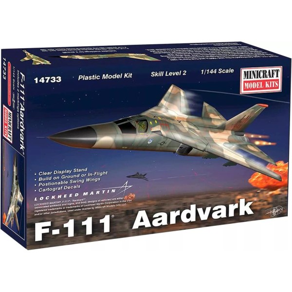 Minicraft Models F-111F Aardvark