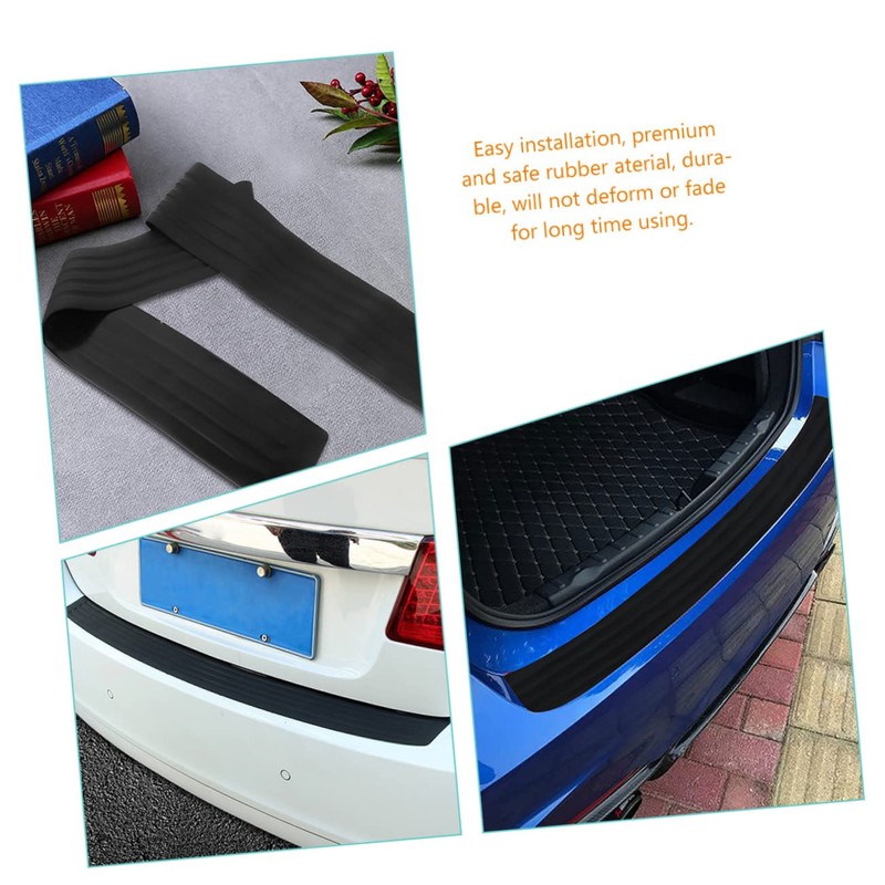 GLEAVI Automobile Bumper Anti-Collision Strip Tailgate Trim Guard Paint Trim