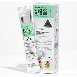 VT Riddle Shot 100 Facial Boosting First Ampoule 2mlx6 pack / VT 리들샷 100 페이셜 부스팅 퍼스트 앰플 2mlx6개입