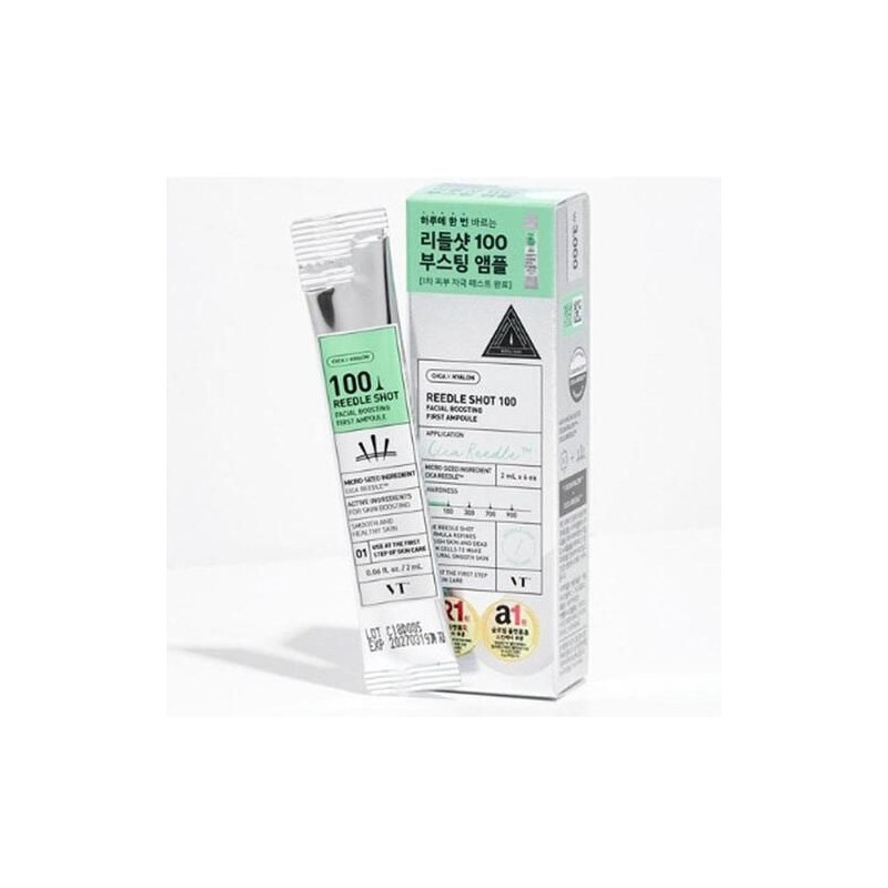VT Riddle Shot 100 Facial Boosting First Ampoule 2mlx6 pack