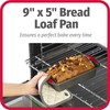 GoodCook MegaGrip 9" x 5" Nonstick Steel Bread Loaf Pan