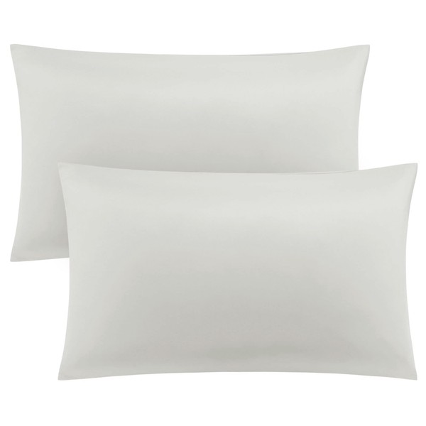PiccoCasa Bamboo Viscose Pillowcases 2 Pack Silky Soft Pillow Cover