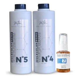 Kit Reparador Plex System Mb Shampoo, Bálsamo Y Aceite 75ml                                                                                           