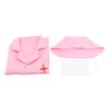 Olive-G Cute Kids Nurse Cosplay White Coat Hat Set