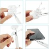 Aircawin for SHOKZ OpenFit 2 Case Clear,for SHOKZ OpenFit 2