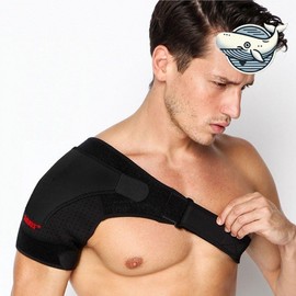 Shoulder Exercise Support (Left/Right Wear) Comfortable Black/Left