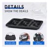 Dolores 3pcs Molde Charola Bandeja Hielo Silicona Cocina Bebida Bala