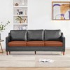 YISUN Waterproof PU Couch Seat Covers, Stretch Individual Seat Cushion