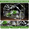 Jumping Spider Enclosure, 8.7×4.3×5.9in Escape-Proof, Secure & Ventilated Spider Terrarium,
