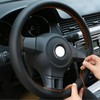 Generisch Steering Wheel Cover PU Leather Car Steering Wheel Cover