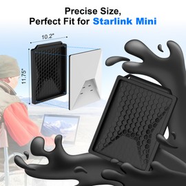 Starlink Mini Cover, Silicone Protective Cover Case for Starlink Mini Dish, Starlink Accessories for Starlink Portable Full Cover All-Round Protection Shell