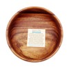 Pacific Merchants Acaciaware 6 x 3 Inch Round Calabash Bowl