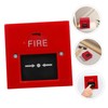 Zerodeko Wired Emergency Alarm Button Glass Break Safety Device for