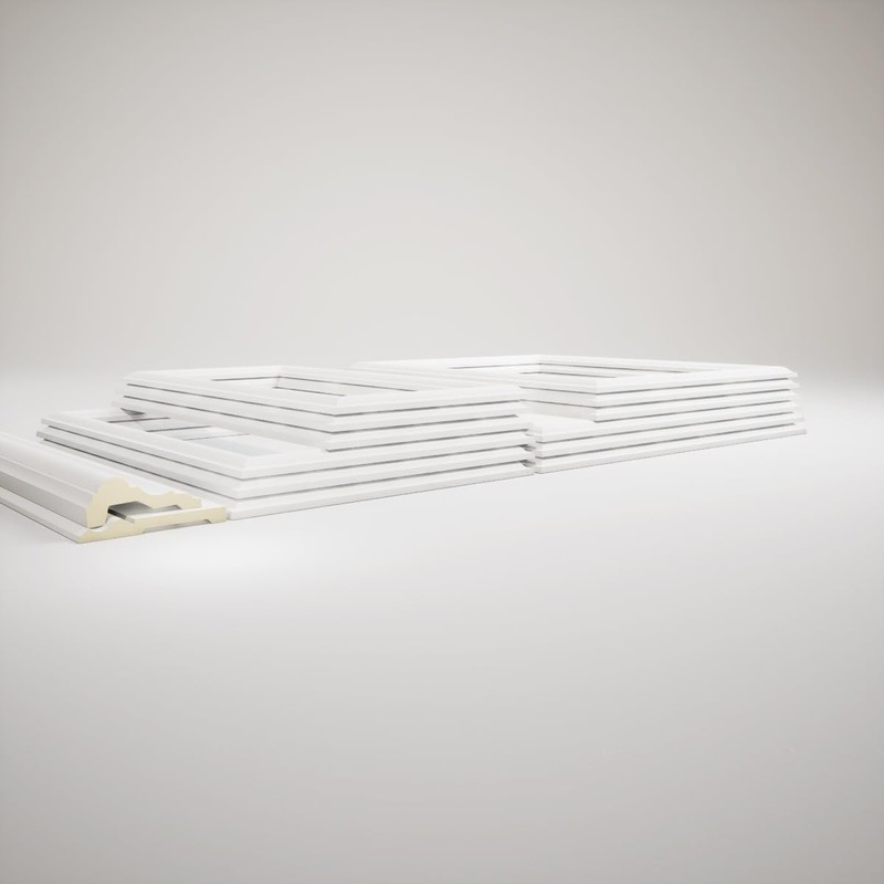 WPKUFW021P096 94 1/2"L (Adjustable 96"H to 120"H) Ashford Square Single