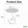 Ceiling Hooks for Hanging Plants, Heavy‑Duty Metal Ceiling Hooks