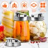 4Pcs Mason Can Lid, 304 Stainless Steel Regular Mouth Pour