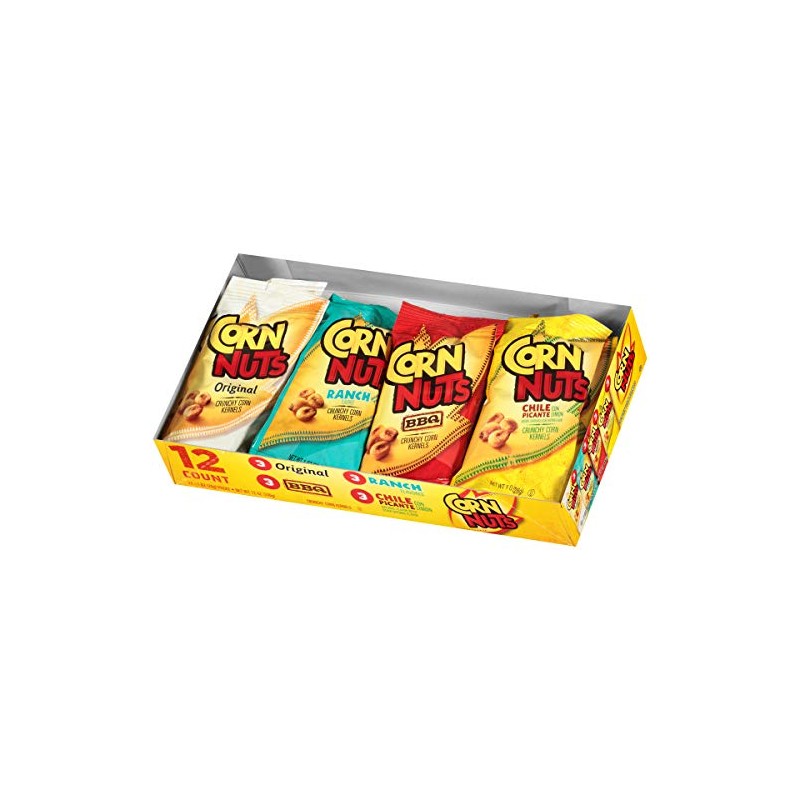 Corn Nuts Original, Ranch, BBQ, Chile Picante con Limon Crunchy