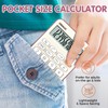 Pendancy Cute Compact Desk Calculator, 12-Digit LCD Display, Basic Functions,