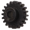 20T 22mm Diameter RC Motor Gear Steel Rust Protection Black