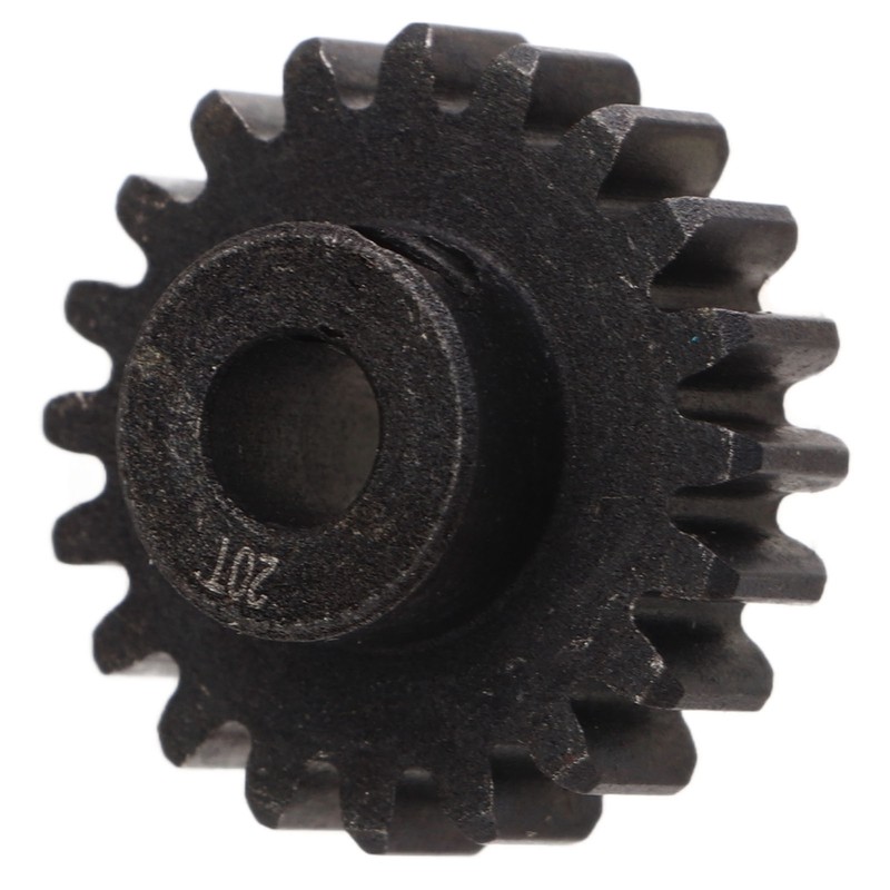 20T 22mm Diameter RC Motor Gear Steel Rust Protection Black